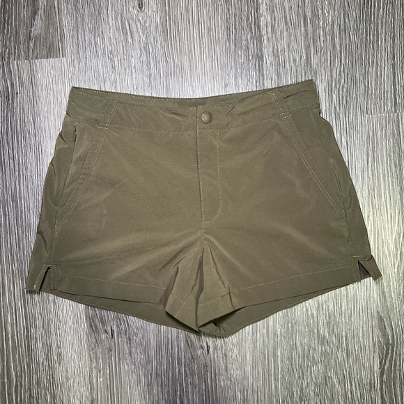 nice olive green military shorts THE NORTH FACE size 4 - Picture 1 of 7